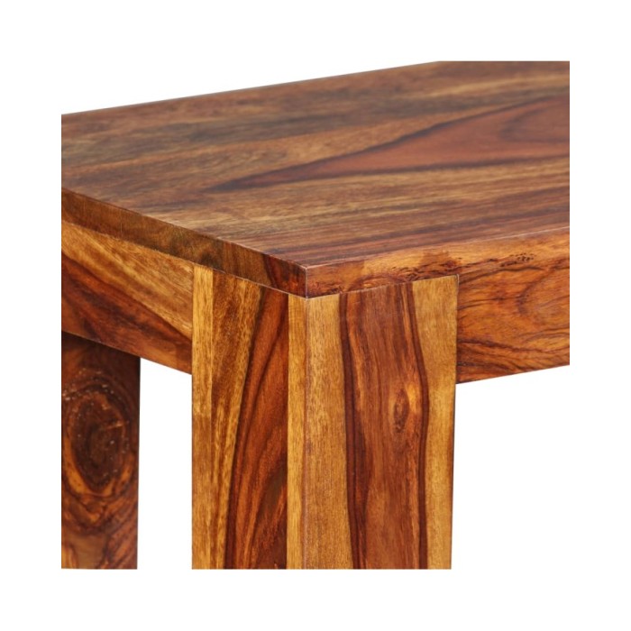 Banc Bois de Sesham massif 110 x 35 x 45 cm