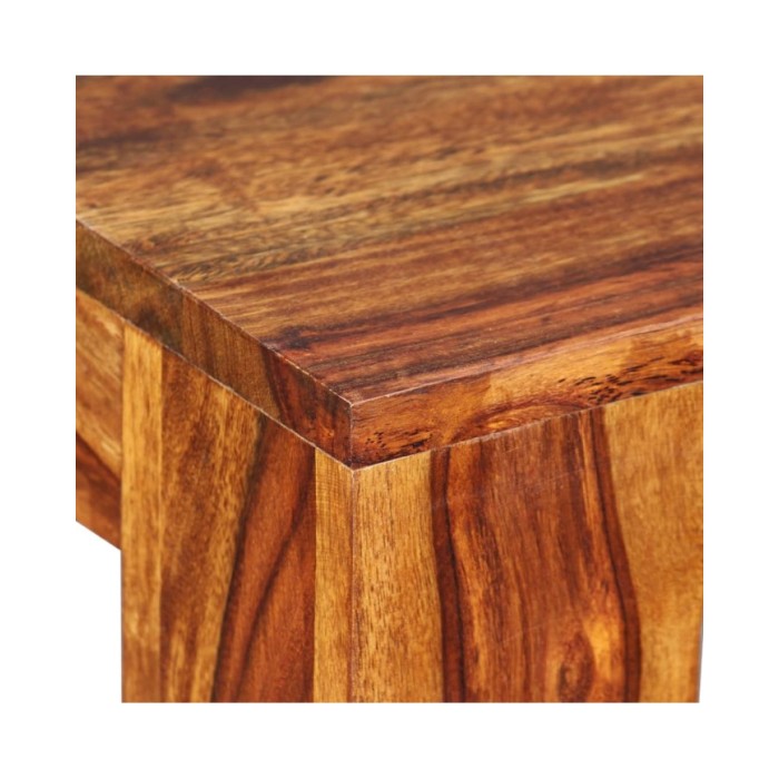 Banc Bois de Sesham massif 110 x 35 x 45 cm