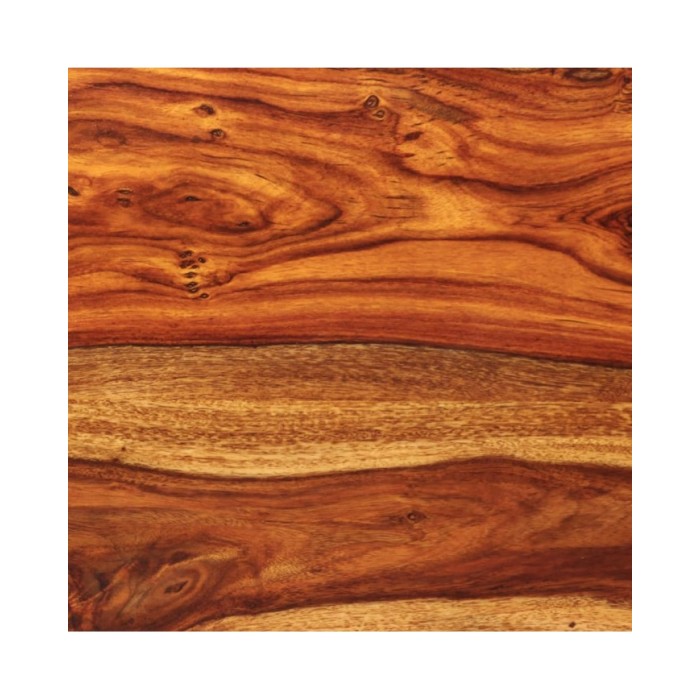 Banc Bois de Sesham massif 110 x 35 x 45 cm