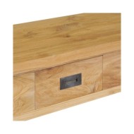 Table console Teck massif 90 x 30 x 80 cm