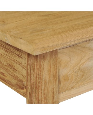 Table console Teck massif 90 x 30 x 80 cm