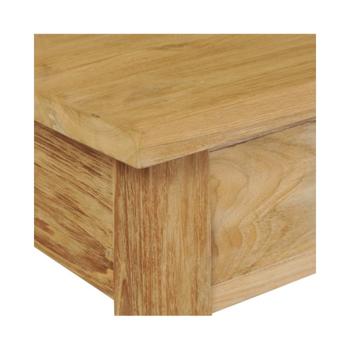 Table console Teck massif 90 x 30 x 80 cm