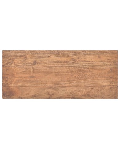 Table console Bois de récupération massif 69 x 28 x 70 cm