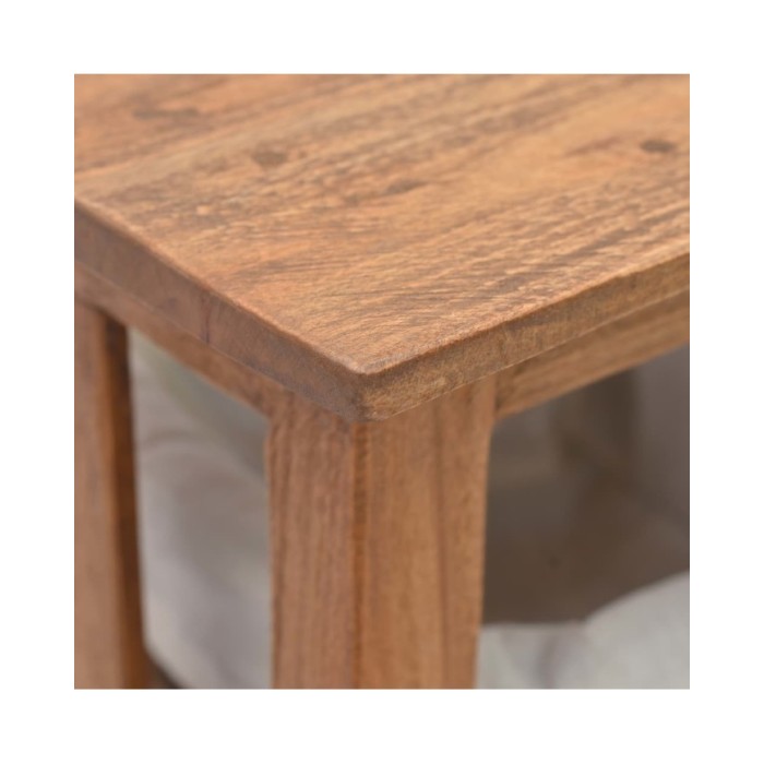 Table console Bois de récupération massif 69 x 28 x 70 cm