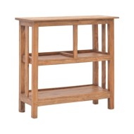 Table console Bois de récupération massif 69 x 28 x 70 cm