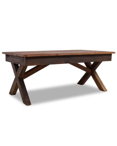 Table basse Bois de récupération massif 110 x 60 x 45 cm