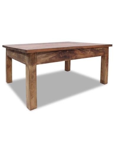 Table basse Bois de récupération massif 98 x 73 x 45 cm