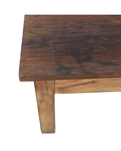 Table basse Bois de récupération massif 98 x 73 x 45 cm