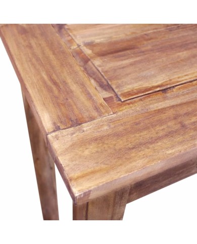 Table console Bois de récupération massif 123 x 42 x 75 cm