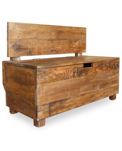 Banc Bois de récupération 86 x 40 x 60 cm 