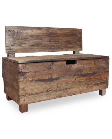 Banc Bois de récupération 86 x 40 x 60 cm 