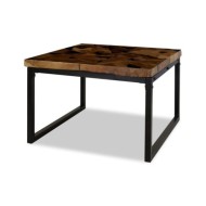 Table basse Teck Résine 60 x 60 x 40 cm