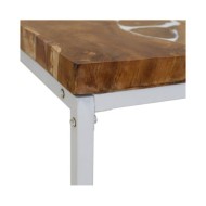 Table basse Teck Résine 110 x 60 x 40 cm