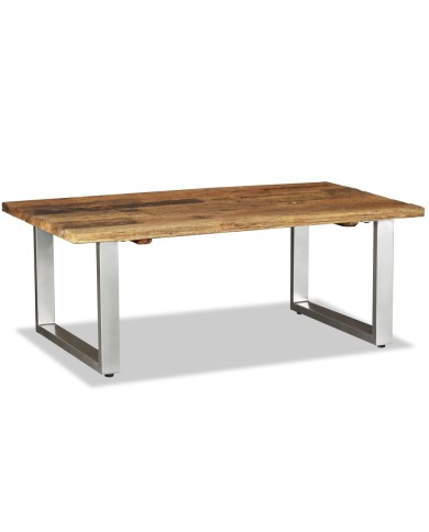 Table basse Bois de récupération massif 100 x 60 x 38 cm