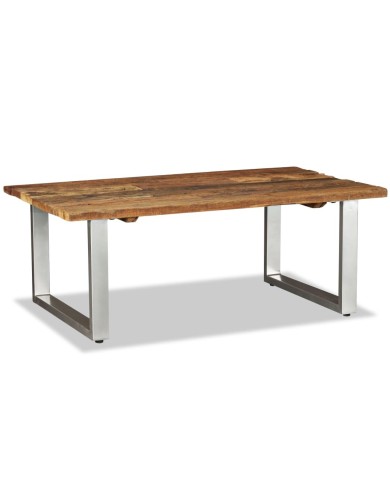 Table basse Bois de récupération massif 100 x 60 x 38 cm