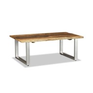Table basse Bois de récupération massif 100 x 60 x 38 cm