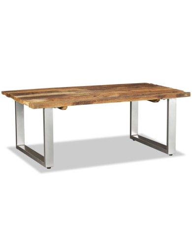 Table basse Bois de récupération massif 100 x 60 x 38 cm