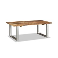 Table basse Bois de récupération massif 100 x 60 x 38 cm