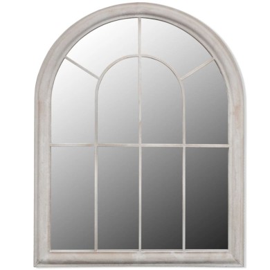 Miroir de jardin d'arche rustique 69x89 cm Intérieur/extérieur