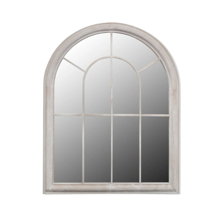 Miroir de jardin d'arche rustique 69x89 cm Intérieur/extérieur
