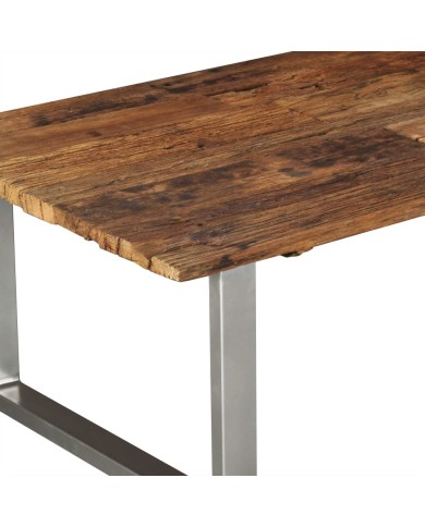 Table basse Bois de récupération massif 100 x 60 x 38 cm