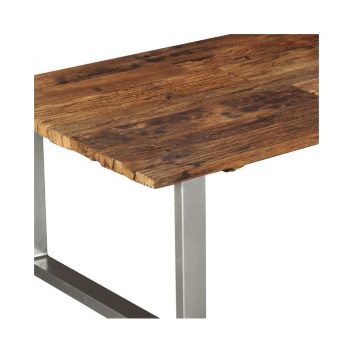 Table basse Bois de récupération massif 100 x 60 x 38 cm