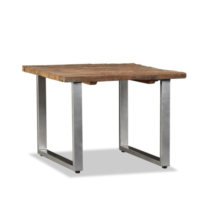 Table basse Bois de récupération massif 55 x 55 x 40 cm