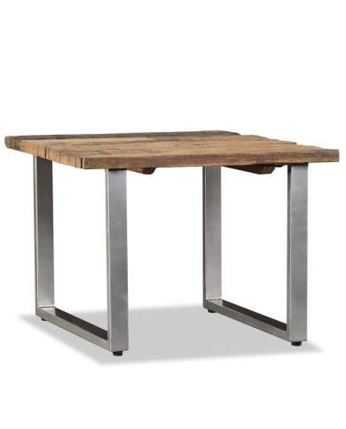 Table basse Bois de récupération massif 55 x 55 x 40 cm