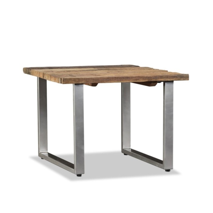 Table basse Bois de récupération massif 55 x 55 x 40 cm