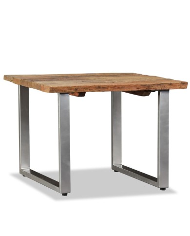 Table basse Bois de récupération massif 55 x 55 x 40 cm