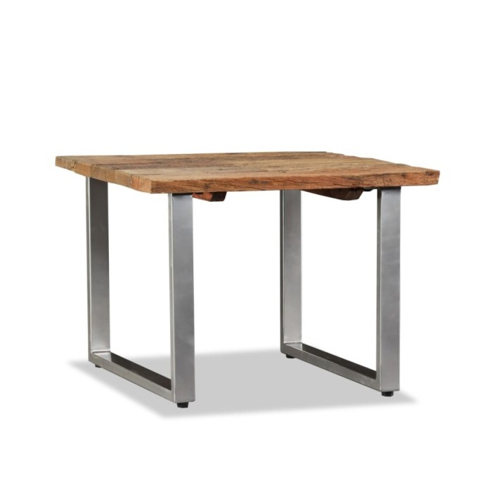 Table basse Bois de récupération massif 55 x 55 x 40 cm