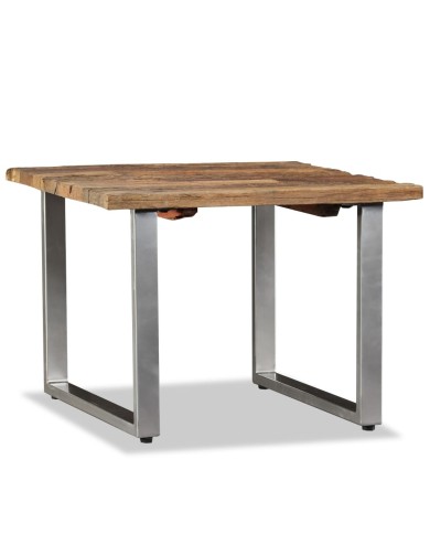 Table basse Bois de récupération massif 55 x 55 x 40 cm