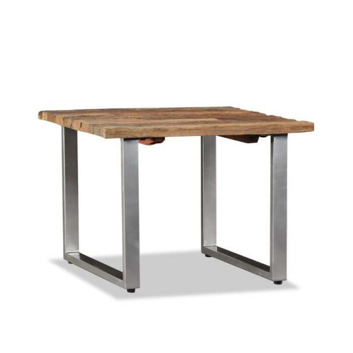 Table basse Bois de récupération massif 55 x 55 x 40 cm