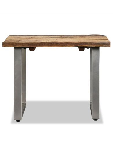 Table basse Bois de récupération massif 55 x 55 x 40 cm