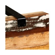 Table console Bois de récupération massif réglable 