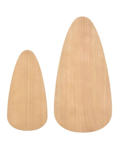 Ensemble de tables basses 2 pcs Bois de pin massif Marron