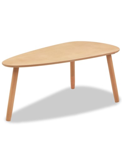 Ensemble de tables basses 2 pcs Bois de pin massif Marron