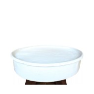 Table basse Bois de récupération massif 60 x 45 cm Blanc 