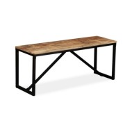 Banc 110 x 35 x 45 cm Bois de manguier massif