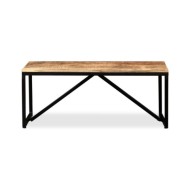 Banc 110 x 35 x 45 cm Bois de manguier massif