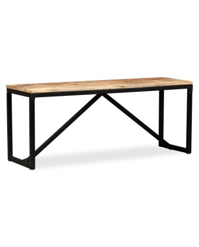Banc 110 x 35 x 45 cm Bois de manguier massif