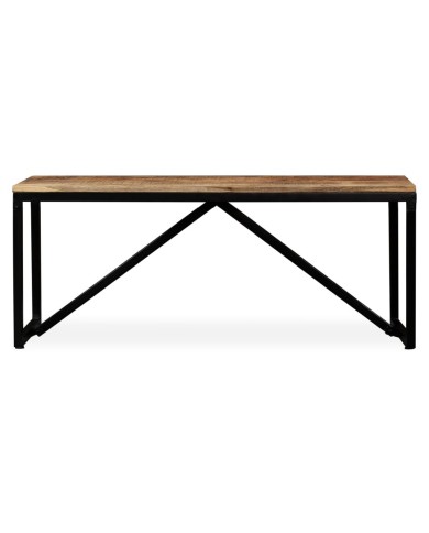 Banc 110 x 35 x 45 cm Bois de manguier massif