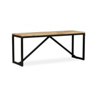 Banc 110 x 35 x 45 cm Bois de manguier massif