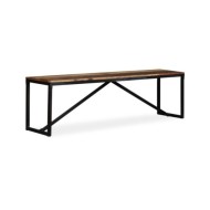 Banc Bois de récupération massif 160 x 35 x 45 cm