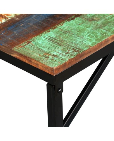 Banc Bois de récupération massif 160 x 35 x 45 cm