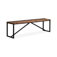 Banc Bois de récupération massif 160 x 35 x 45 cm