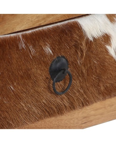 Table basse Bois massif de Sesham 90 x 50 x 35 cm