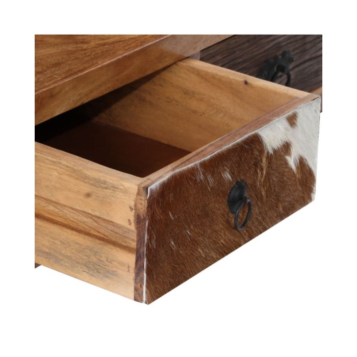 Table basse Bois massif de Sesham 90 x 50 x 35 cm