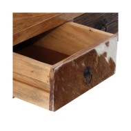 Table basse Bois massif de Sesham 90 x 50 x 35 cm