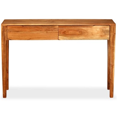Table console Bois massif 118 x 30 x 80 cm